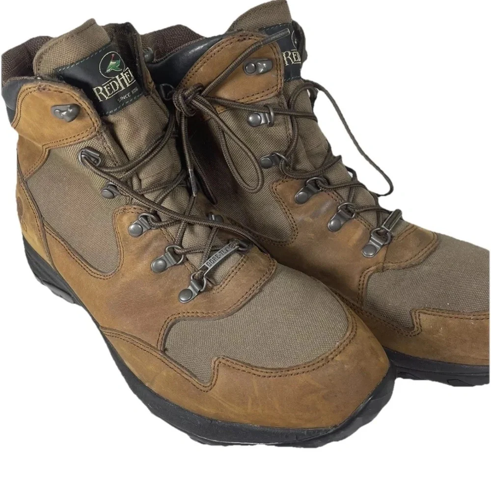 Redhead men’s size 13M hiking/work boots-leather upper-worn once! Gore-Tex vibra